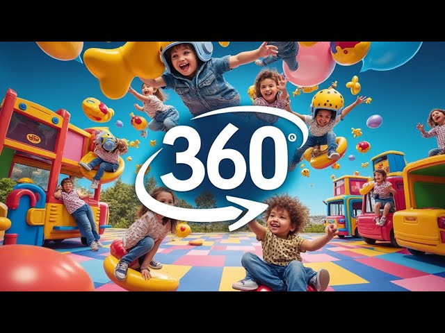 360 Video Fun For Kids At Indoor Playground | Family Adventures Await!