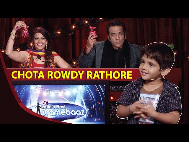 Rowdy Rathore ने की सवालों की बारिश - India's Best Dramebaaz - Zee TV