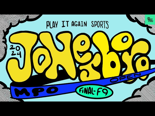 2024 Jonesboro Open | MPO FINALF9 | Robinson, Barela, Heimburg, Lizotte | Jomez Disc Golf