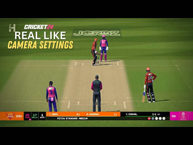 Camera Settings For Realistic Gameplay | CRICKET 24