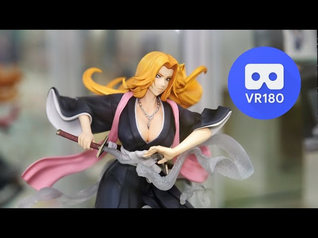 【3D VR180】メガハウス BLEACH 松本乱菊 破面篇フィギュアサンプル展示立体視