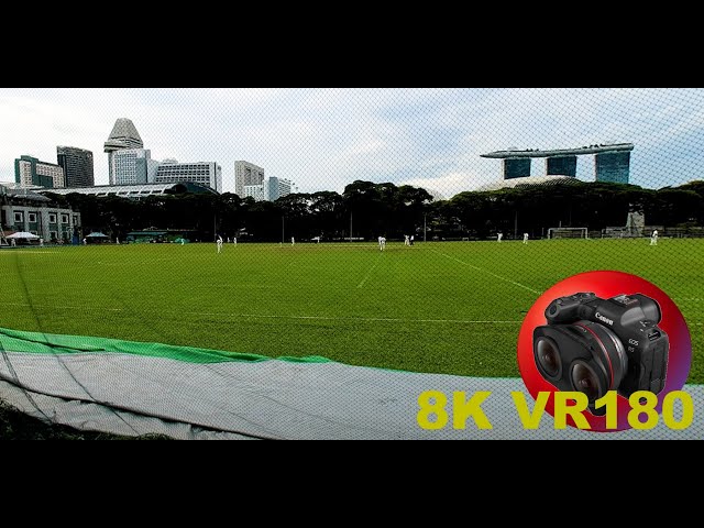 CRICKET Singapore Recreation Club founded on 23 June 1883 8K 4K VR180 3D (Travel Videos ASMR Music)