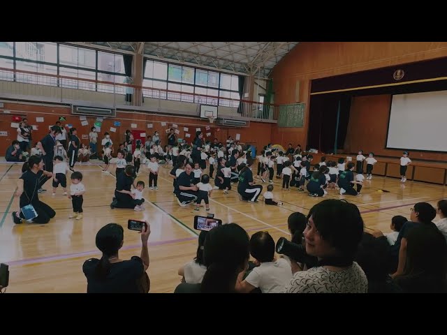 nursery Children's Olympics game in japan