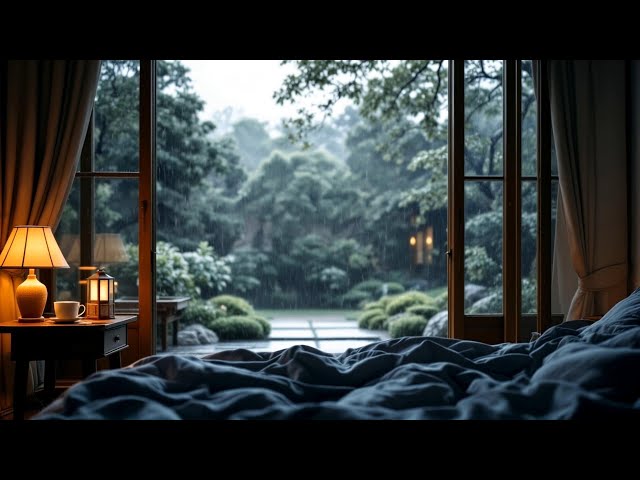 ⛈️ Thunderstorm sounds for sleeping | Max Focus Heavy Rain | Study, Work, Sleep ASMR