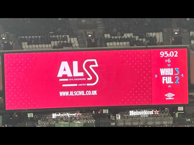 London Stadium  (West Ham Vs Fulham)