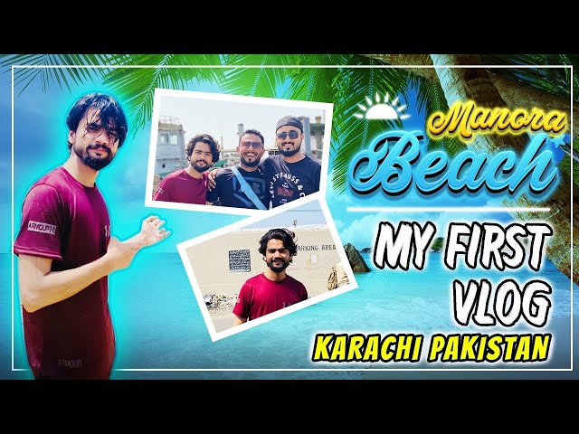 My First Vlog In Manora Beach ⛱️#youtube #viral #vlog