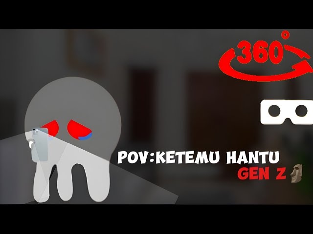 (360⁰ video) POV KETEMUA HANTU GEN Z🗿 (countryballs animation)