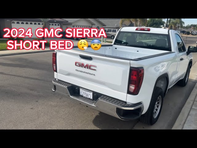 2024 GMC SIERRA SINGLE / REGULAR CAB SHORT BED 😱