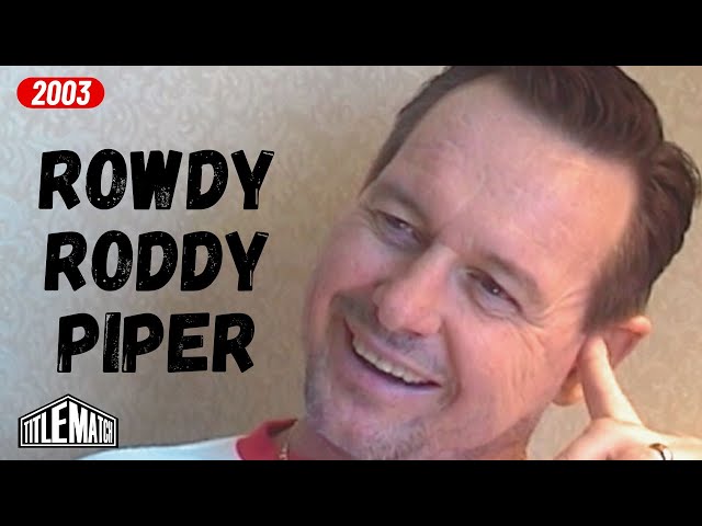 Roddy Piper - Full 4.5 Hour Shoot Interview on Vince McMahon, Hulk Hogan, Mr T & Bret Hart