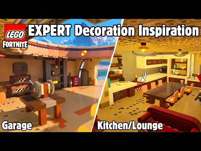 How to DECORATE Like A PRO in Lego Fortnite