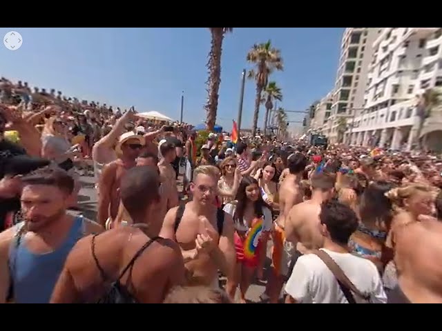 Gay parade - Tel Aviv  (for Apple VisionPro)