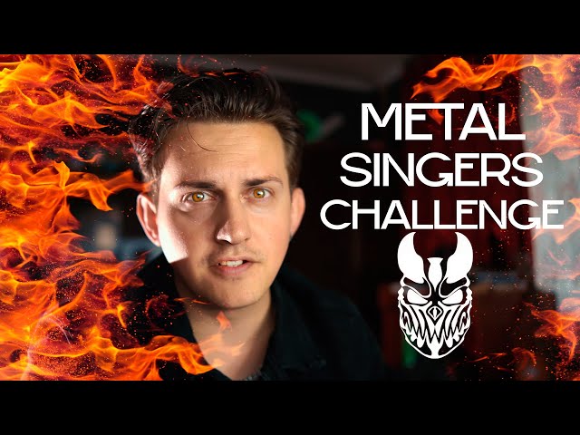 METAL SINGER CHALLENGE @AlexTerrible @laurenbabic @TenSecondSongs