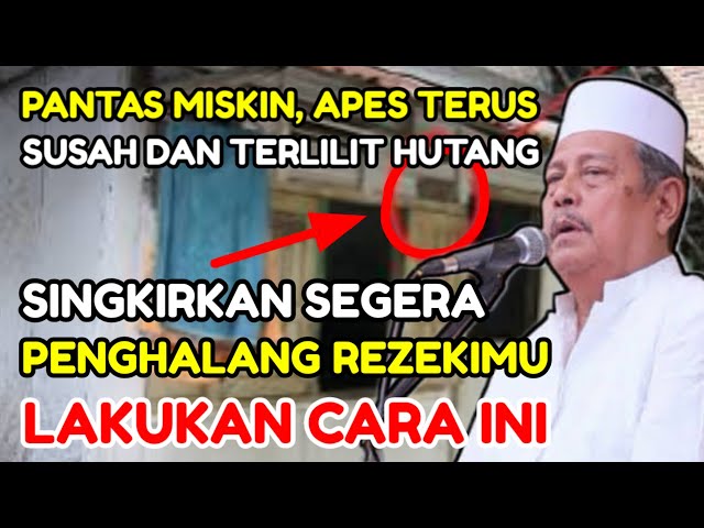 CARA BERSEDEKAH AGAR SEMAKIN KAYA RAYA, AMALAN AGAR KAYA RAYA - KH ABDUL GHOFUR LAMONGAN