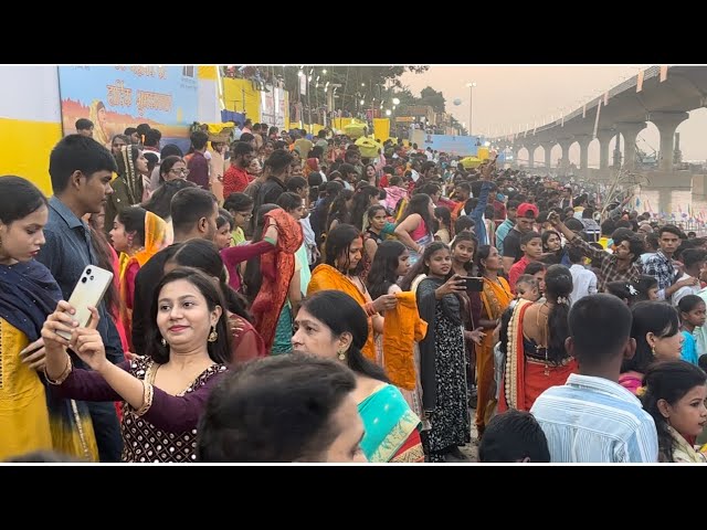 PATNA CHHATH PUJA 2023| NIT GHAT PATNA | BAS GHAT| RANI GHAT