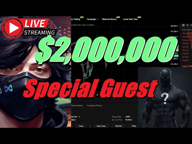 LIVE - $2,000,000 Million Dollar Market Cipher Trade  Featuring SPECIAL GUEST