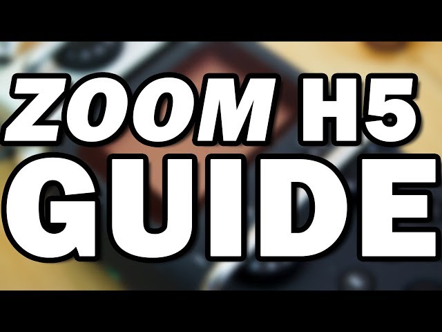 Zoom H5 Audio Recorder Review and Tutorial