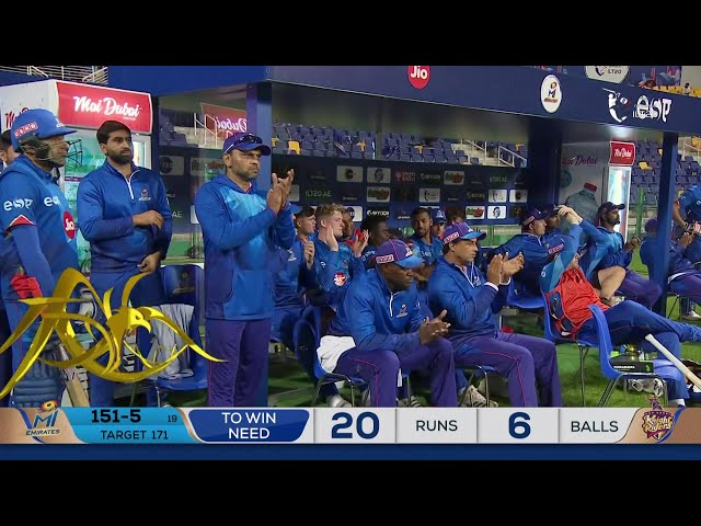 Lastover का Thriller - "20 Runs, 6 Ball" - AD Knight Riders V/S MI Emirates - 21/01/2023 - ILT20