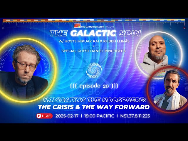 The Galactic Spin Podcast | Ep. 20 Navigating the Noosphere: The Crisis & The Way Forward