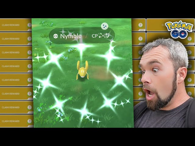 Shiny Nymble Caught! We Got VERY Lucky! (Pokémon GO Small yet Strong Event)