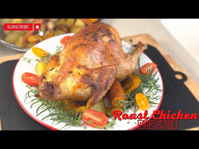 燒雞 ｜超爆多汁 ｜Roast Chicken | Juicy Roast Chicken recipe | Cooking with Fion |