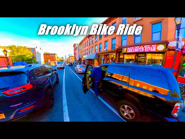 Brooklyn Heights to Wall Street NYC Bike Ride * Biking Cycling Route to Manhattan