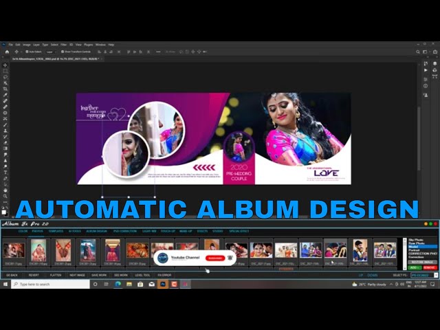 Automatic Album Design in Album Fx Pro 2 0  Album Inspire