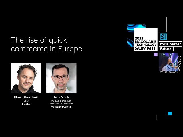 Gorillas: The Rise of Quick Commerce in Europe | Macquarie Group