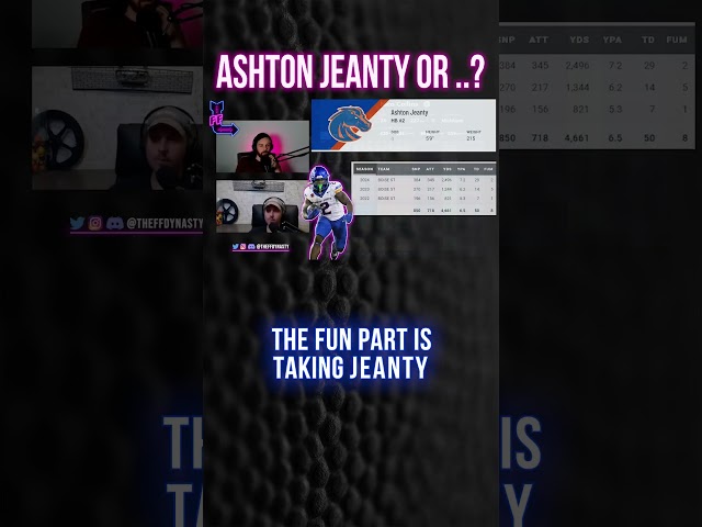 Trading The 1.01!? - ASHTON JEANTY or ______ #dynastyfantasyfootball #dynastyfootball #RookieDraft