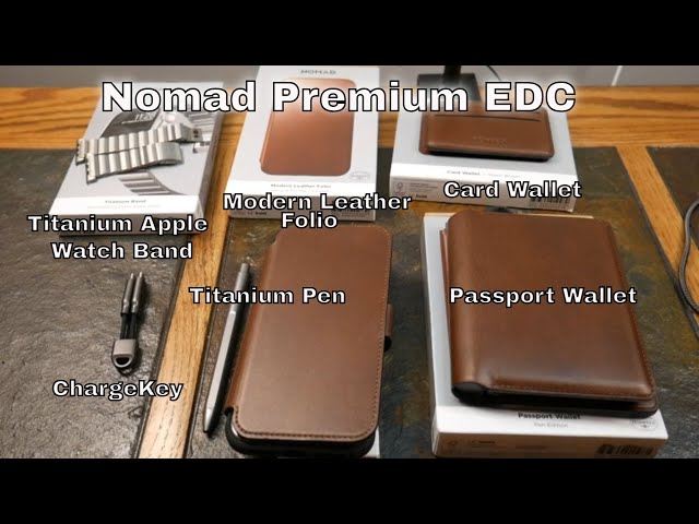 Nomad Gear To Take Your EDC To The Next Level: Travel Edition