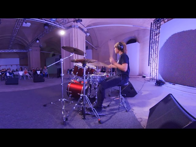 Федір Кравченко - Drum cover - Dream Theatre - Panic Attack - Мистецький Арсенал 360