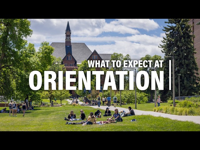 Orientation at Montana State University