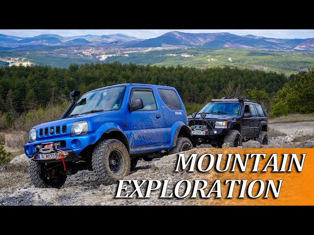 Overland 4x4 Mountain Exploration PART 1 | Suzuki Jimny off road, Jeep Cherokee, Nissan Patrol