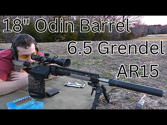 Aero Precision 6.5 Grendel AR15 Build: Accuracy Testing Odin 18" SPR Barrel w/ Sierra 105g Blitzking