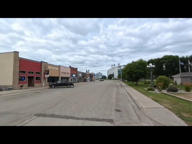 Northwood,ND tour in 360 4K 60FPS HDR Insta360 X4