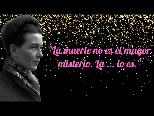 Reflexiones Profundas de Simone de Beauvoir, sus mejores citas