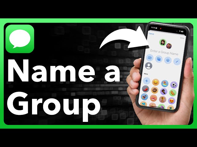 How To Name A Group Text On iPhone