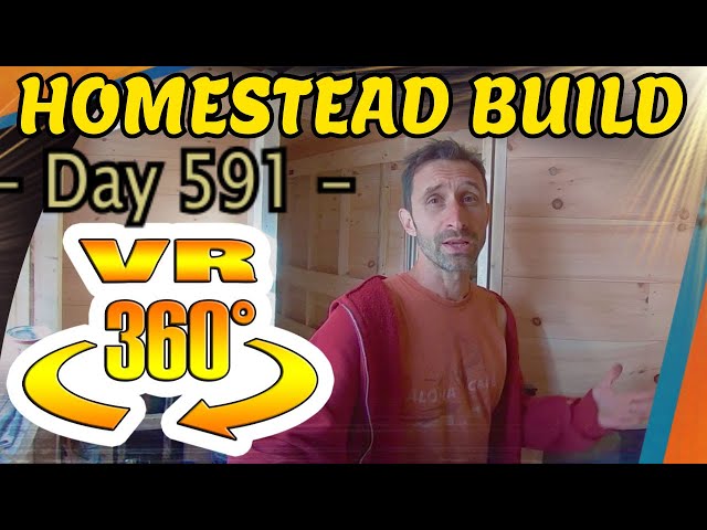 Homestead Build - Vinegar for Silicone Glue, Cathedral Ceilings, Walls