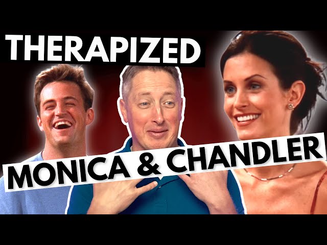 Friends Gets Therapized Chandler and Monica