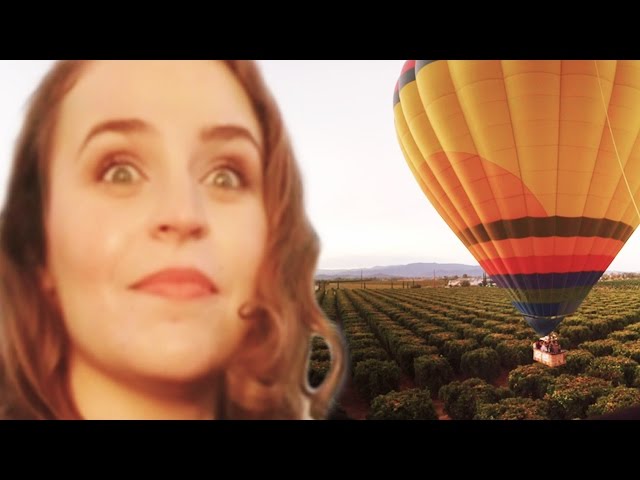 People With A Fear Of Heights Ride In A Hot Air Balloon (360° Video)