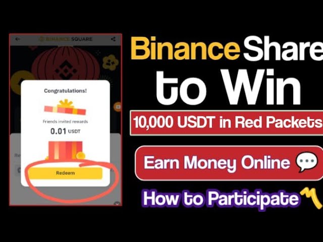 Binance Share to Win Red Packet in Binance Campaign || How to Get & Claim Red Packet in Binance