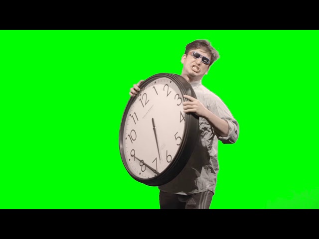 *violently shakes clock* "It's time to stop!" #2 - Filthy Frank - Green Screen