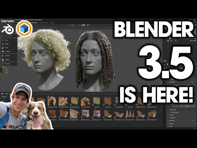 Blender 3.5 IS HERE! What's New?