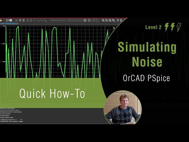 How to Simulate Noise in OrCAD PSpice