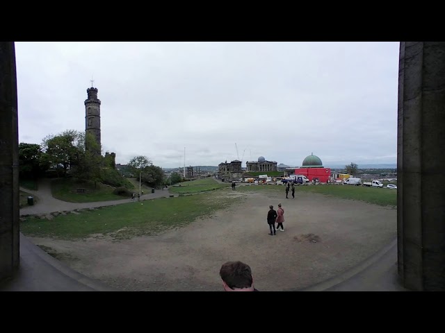 EDUC 360   Calton Hill Edinburgh - 360 degrees, Virtual Reality tour