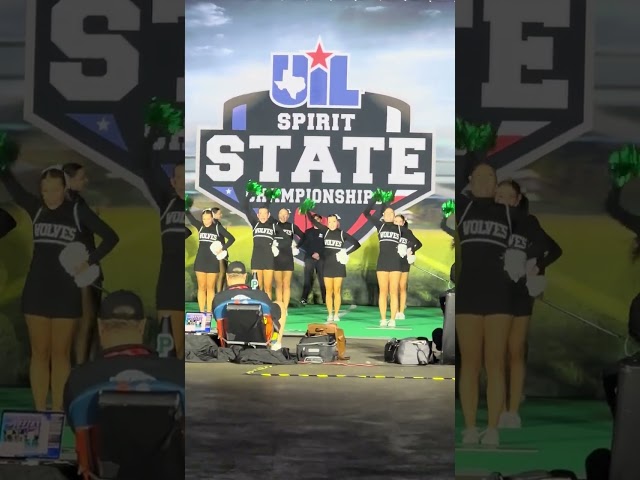 #cheer cedar park competition routine #state