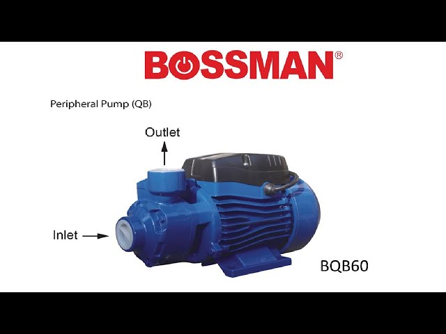 "Testing" - Bossman Clean Water Peripheral Pump - BQB-60