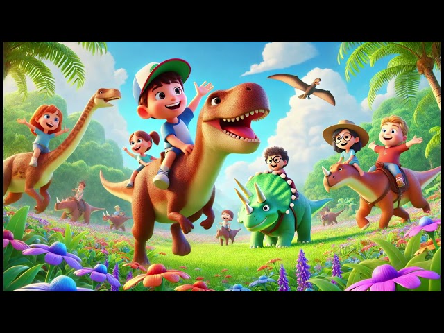 Dinosaur Songs | Nursery Rhymes & Kids Songs