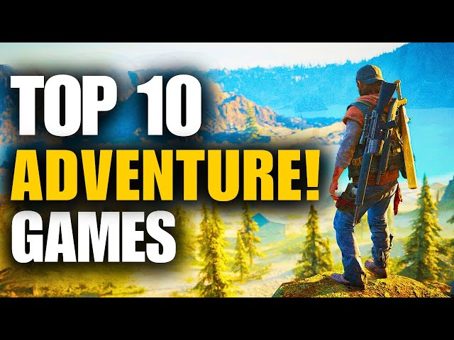 TOP 10 ADVENTURE GAMES  | MACUps