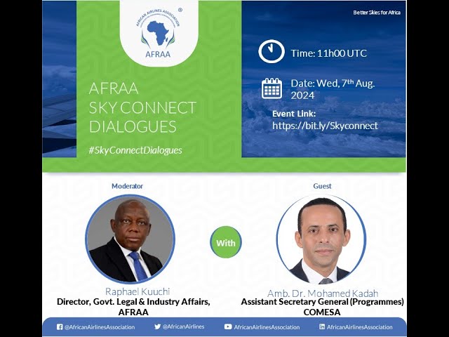 2024 August Edition: AFRAA SkyConnect Dialogues with COMESA on Aviation Taxes and Charges in Africa