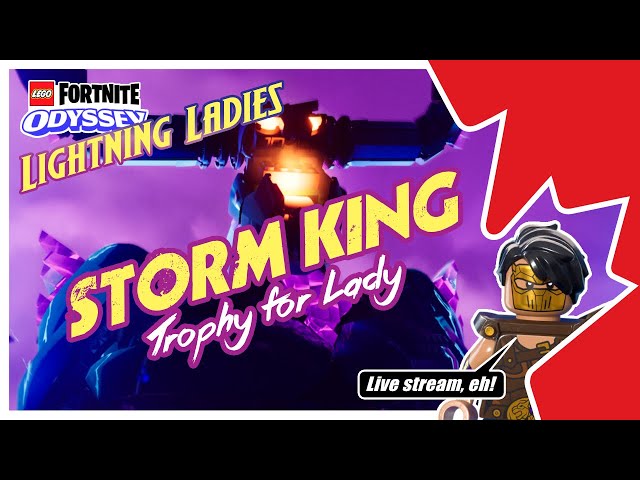 Lightning Ladies! Trohpy for Lady Bat! #lego #fortnite #friends